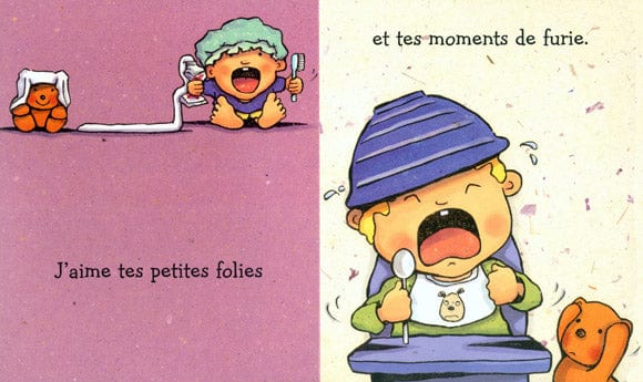 Je t'aime de la tête aux pieds