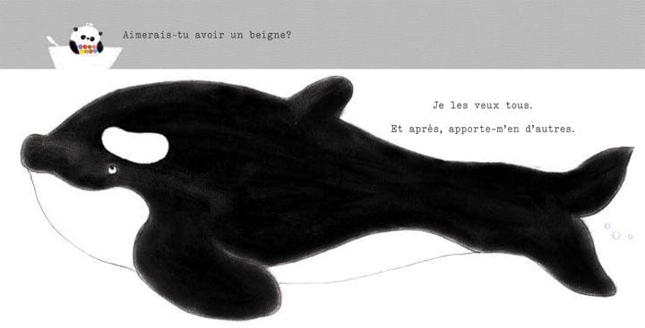 S'il vous plaît, M. Panda