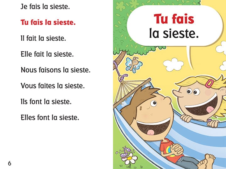 Nous conjuguons - Le verbe FAIRE au présent de l'indicatif