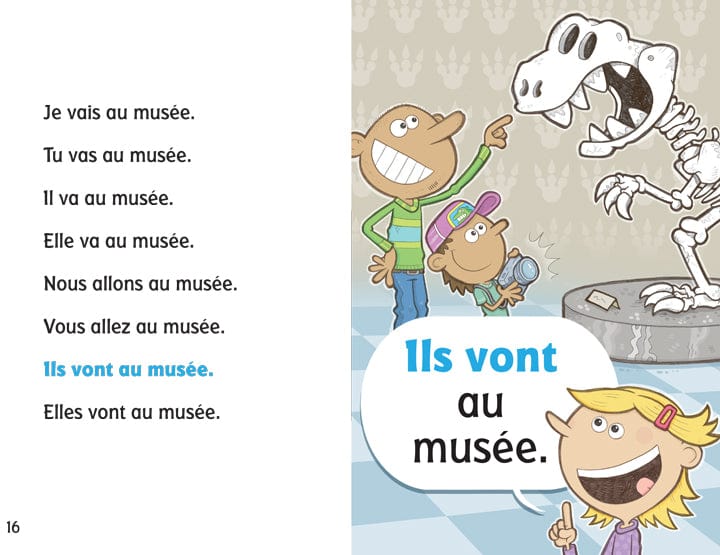 Nous conjuguons - Le verbe ALLER au présent de l'indicatif