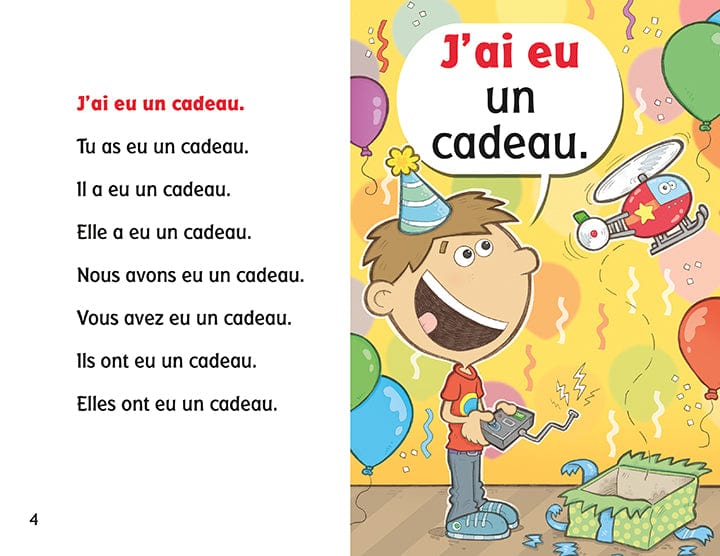 Nous conjuguons - Le verbe AVOIR au passé composé