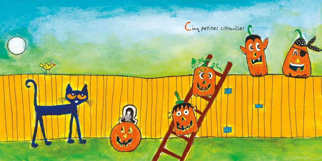 Pat le chat - Cinq petites citrouilles