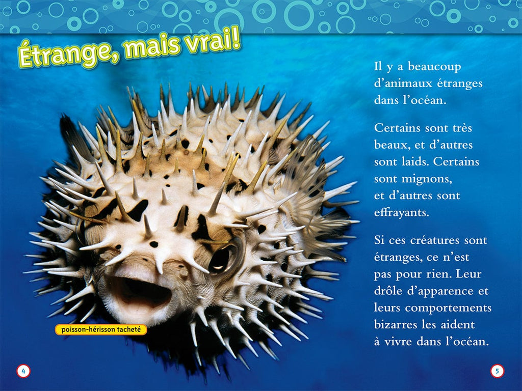 National Geographic kids - Niveau 3 - Les animaux marins étranges