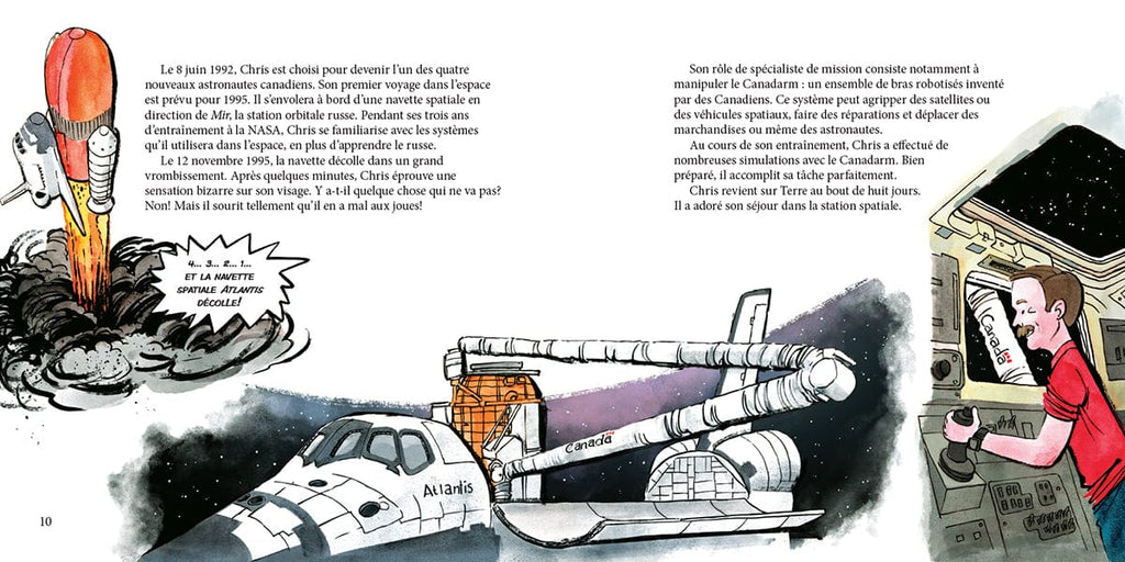 Biographie en images - Voici Chris Hadfield