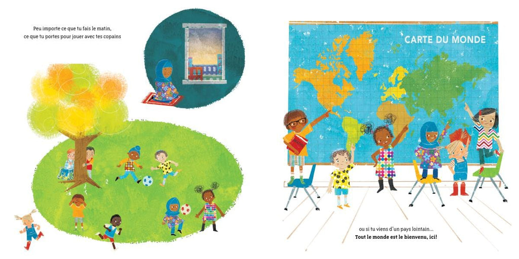 Bienvenue! Un livre sur l'inclusion