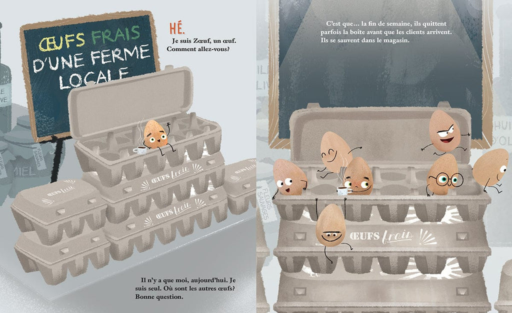 L'œuf modèle présente : La grande œuf-vasion