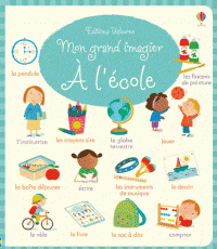Mon grand imagier - À l'école
