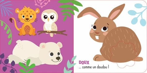 Mon livre à toucher des bébés animaux