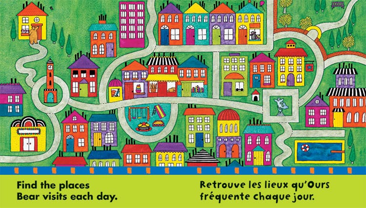 Bear about town - Ours en ville