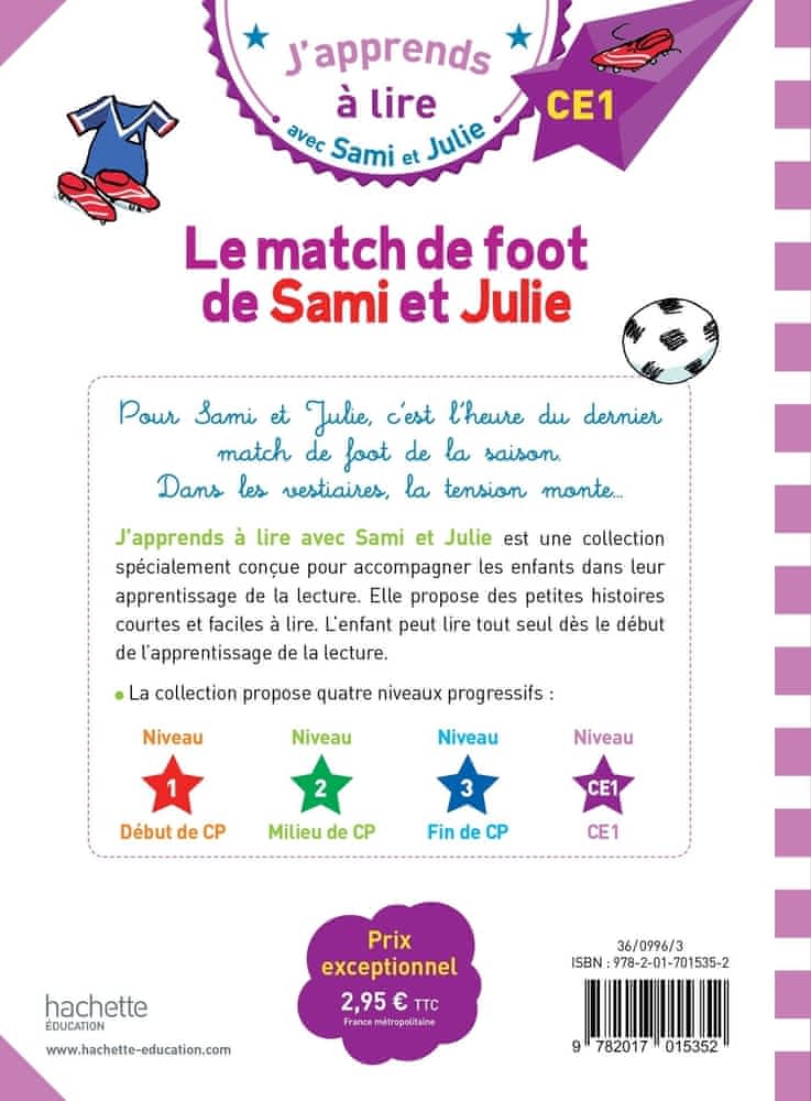 Le match de foot de Sami et Julie
