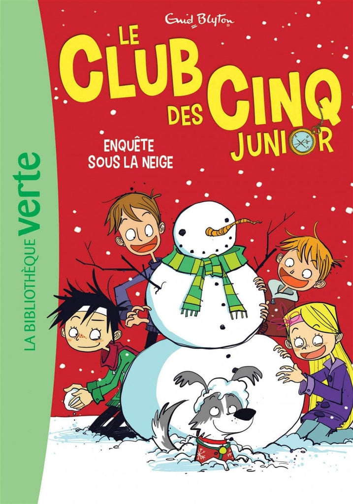 Le club des cinq junior T08 - Enquête sous la neige