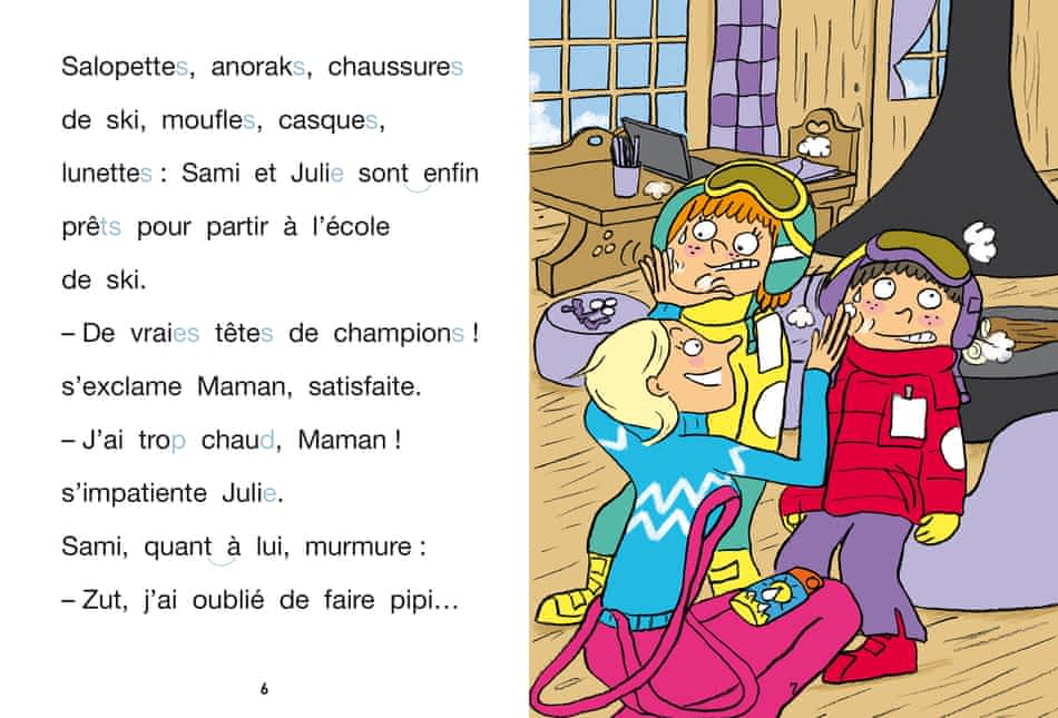 Sami et Julie champions de ski