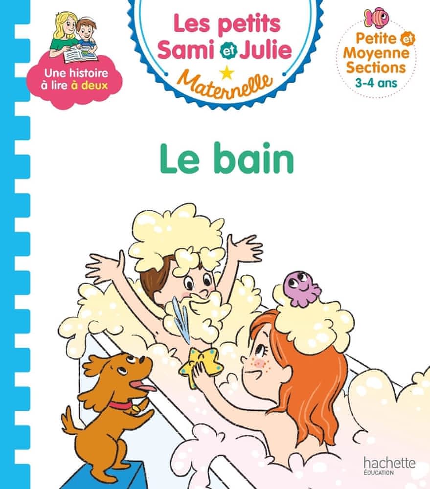 Les histoires de P'tit Sami - Le bain de Sami et Julie