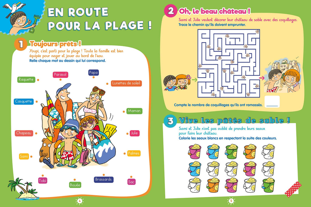 100 jeux de vacances - du CP vers le CE1 (7/9 ans)