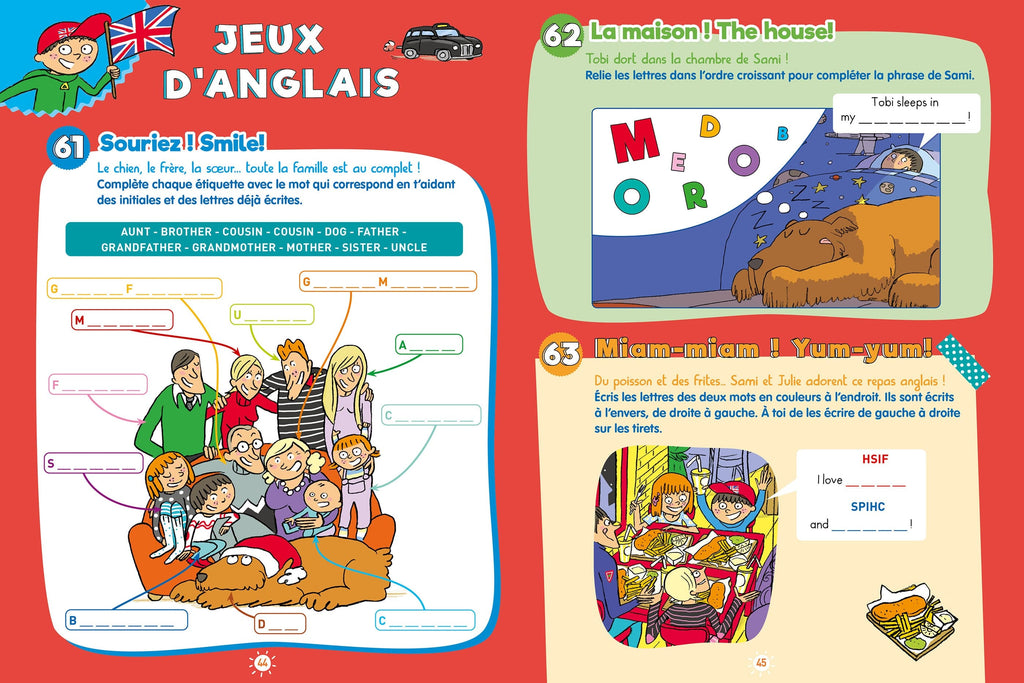 100 jeux de vacances - du CP vers le CE1 (7/9 ans)