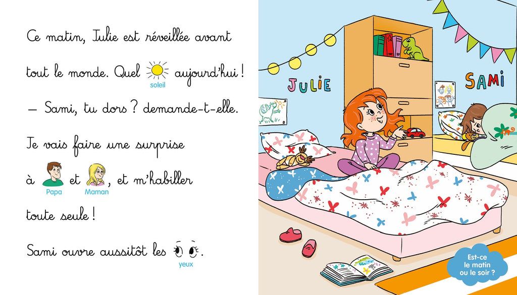 Les histoires de P'tit Sami - Julie s'habille toute seule