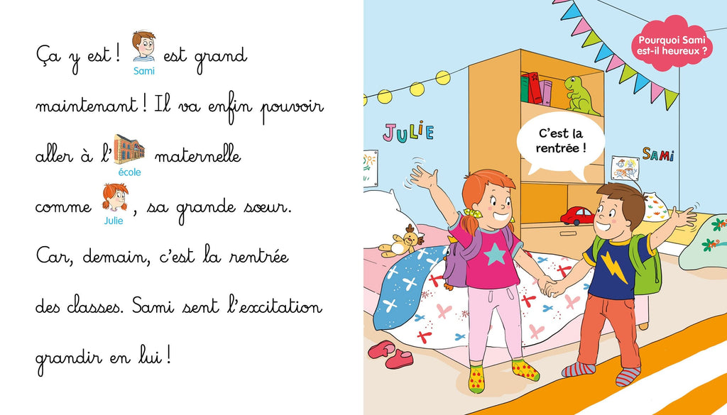 Les histoires de P'tit Sami - Sami rentre à l'école