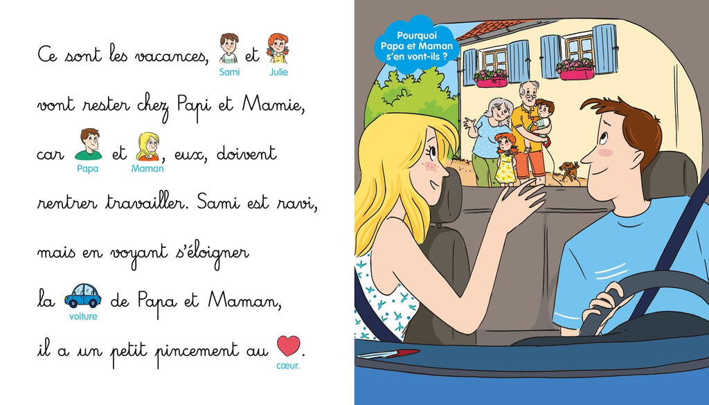 Les histoires de P'tit Sami - Sami et Julie chez Mamie et Papi