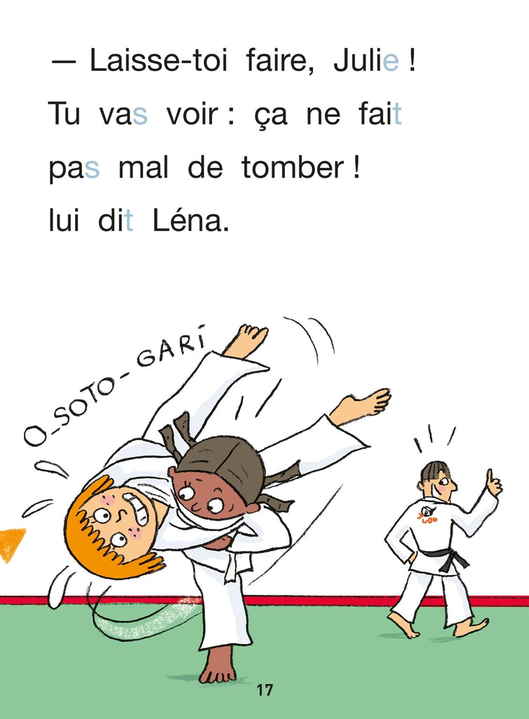 Julie fait du judo