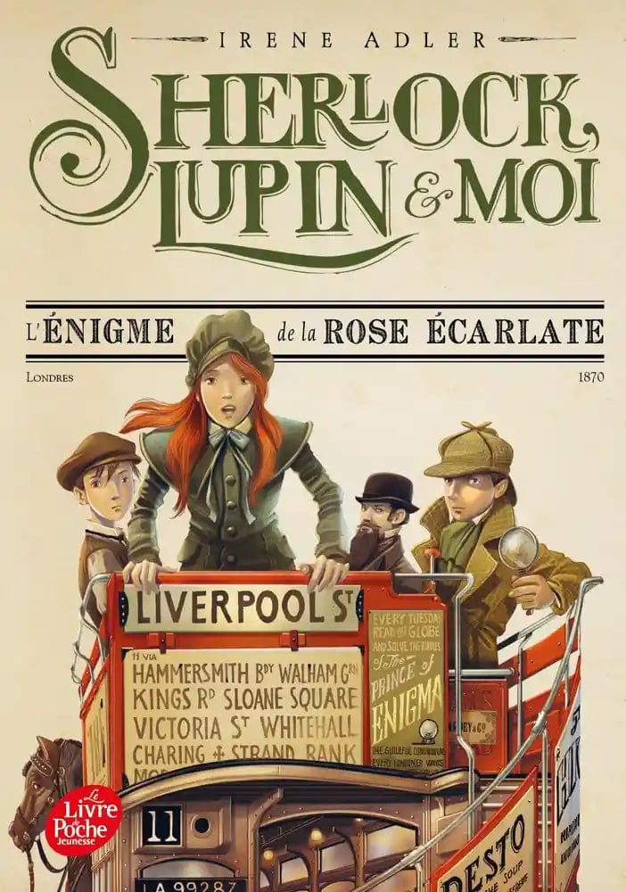 Sherlock, Lupin et moi T03 - L'énigme de la rose écarlate