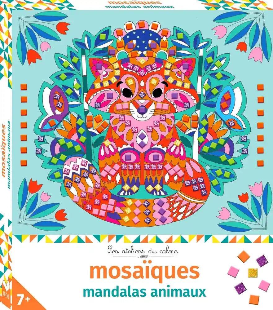 Les ateliers du calme - Mosaïques mandalas animaux