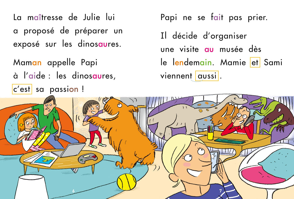 À la découverte des dinosaures - Spécial DYS (dyslexie)