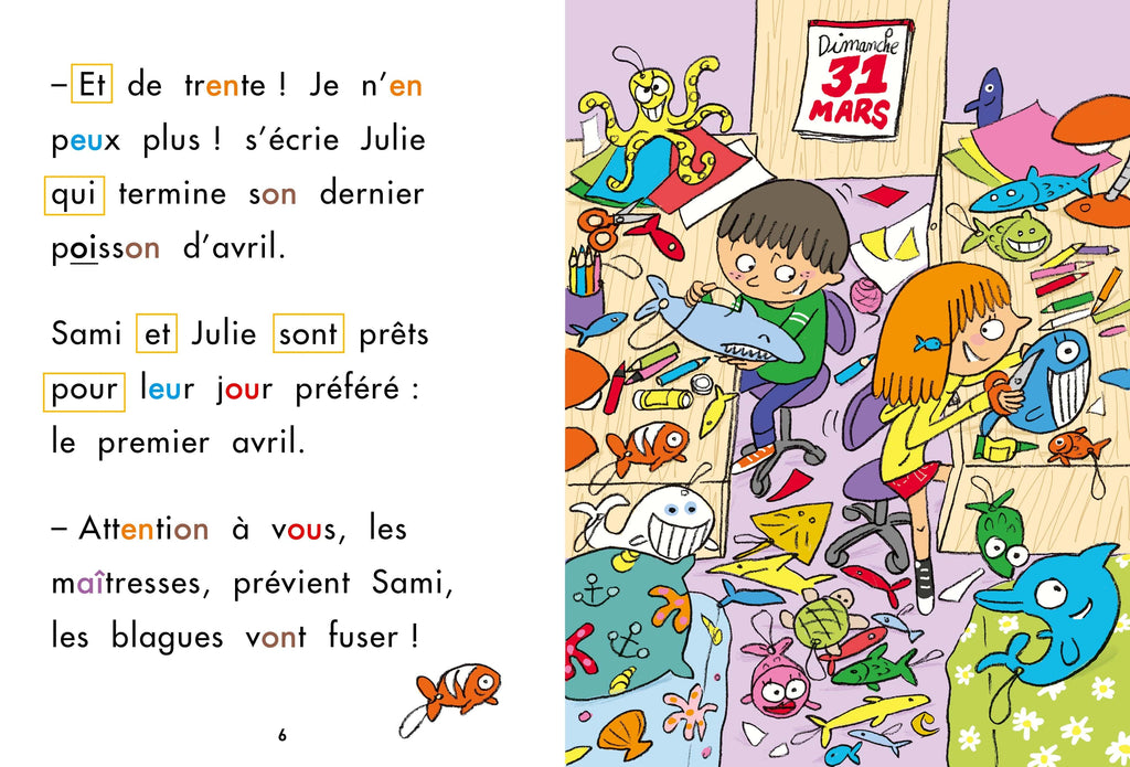 Poisson d'avril - Spécial DYS (dyslexie)