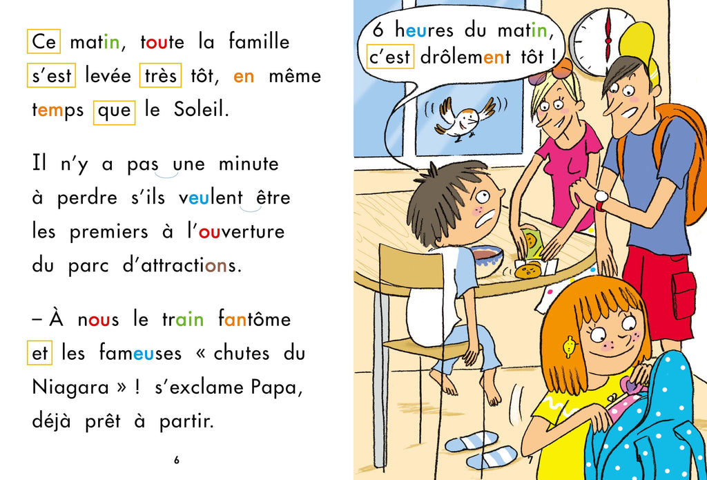 Sami et Julie au parc d'attractions - Spécial DYS (dyslexie)