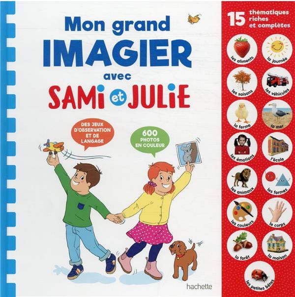 Mon grand imagier avec Sami et Julie