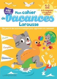 Mon cahier de vacances 4-5 ans