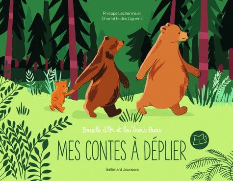 Mes petits contes à déplier - Boucle d'or et les trois ours