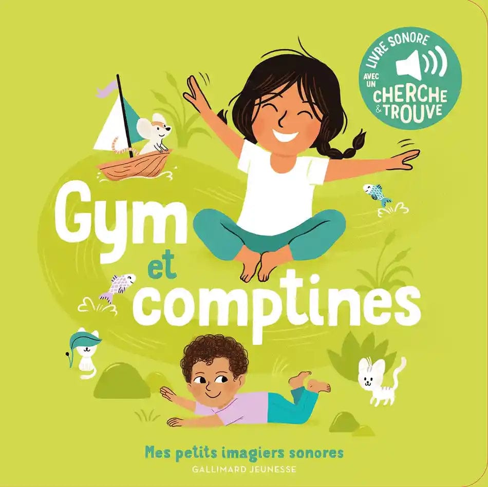 Livre sonore - Gym et comptines