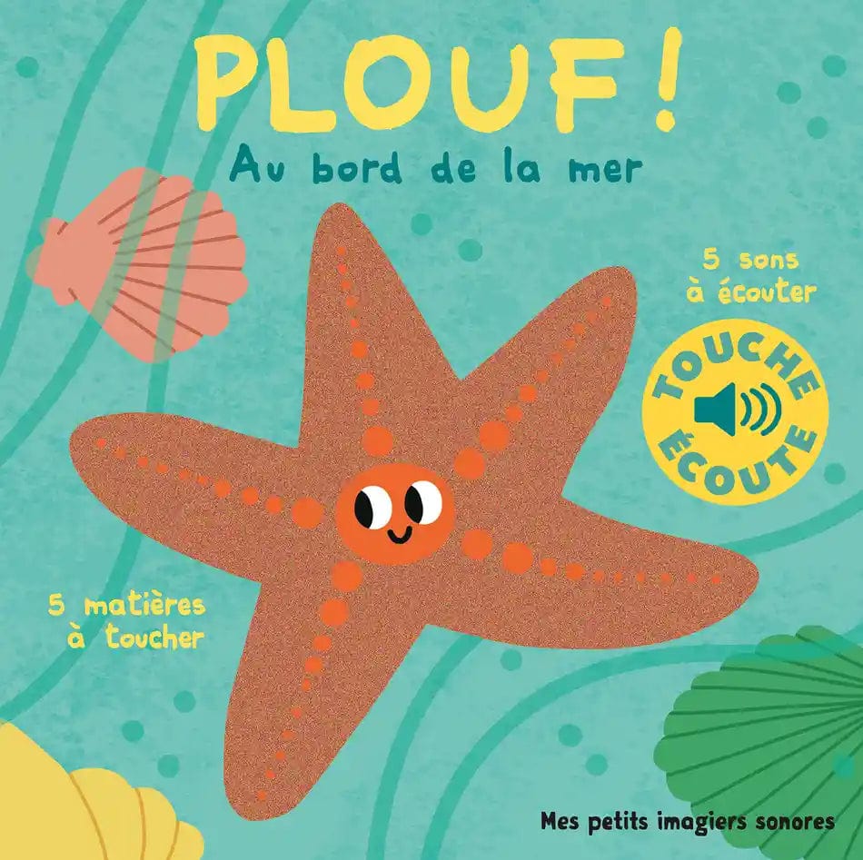 Livre sonore - Plouf, au bord de la mer