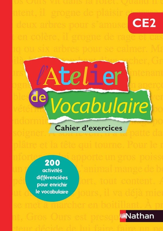 Atelier de vocabulaire