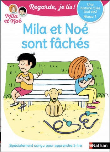 Regarde, je lis ! - Niveau 1 - Mila et Noé sont fâchés