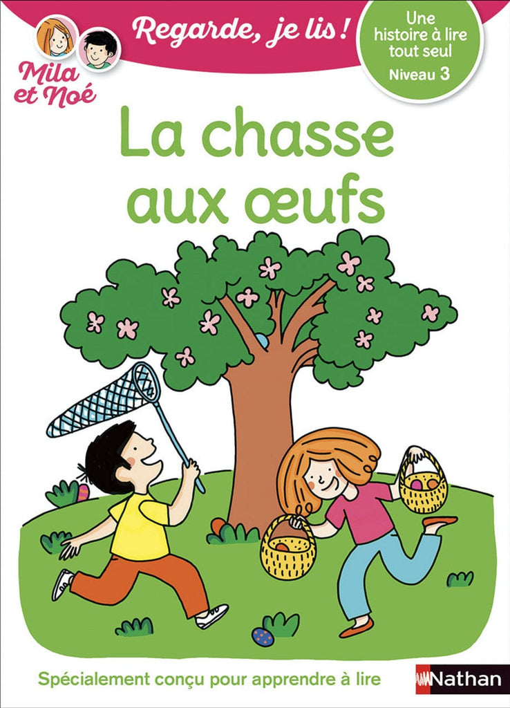 Regarde, je lis ! - Niveau 3 - La chasse aux œufs