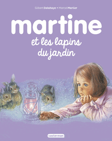 Martine T45 - et les lapins du jardin