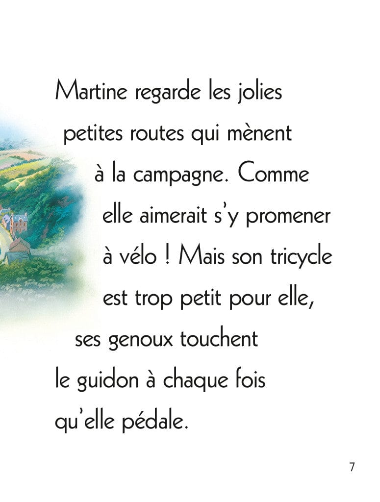 Martine T32 - Fait du vélo