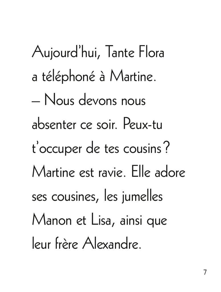 Martine T38 - Baby-sitter