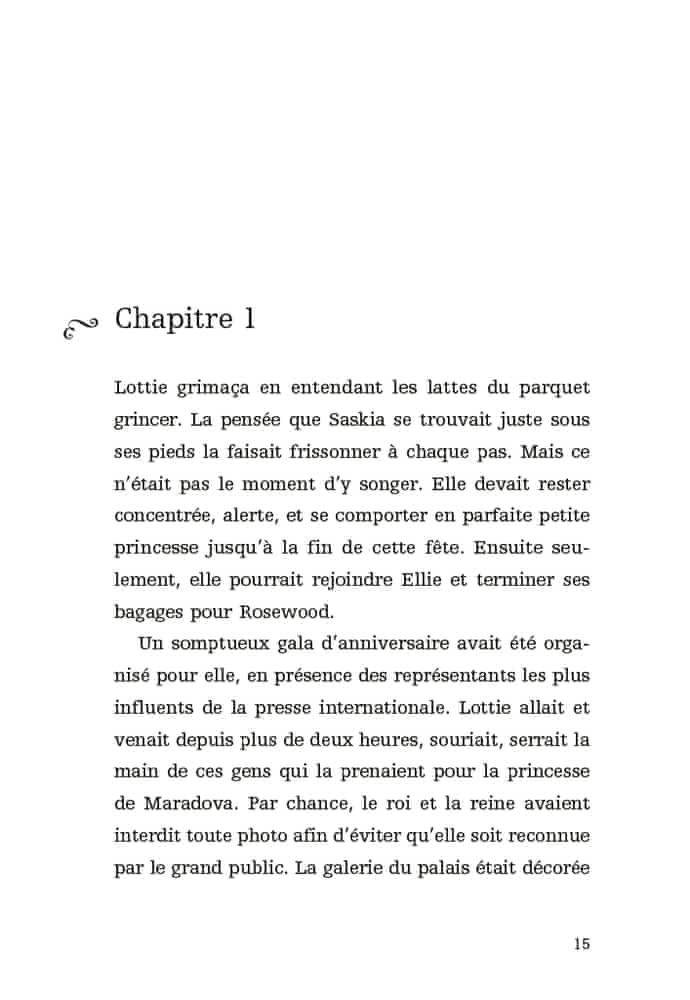 Rosewood Chronicles T02 - Apprentie princesse