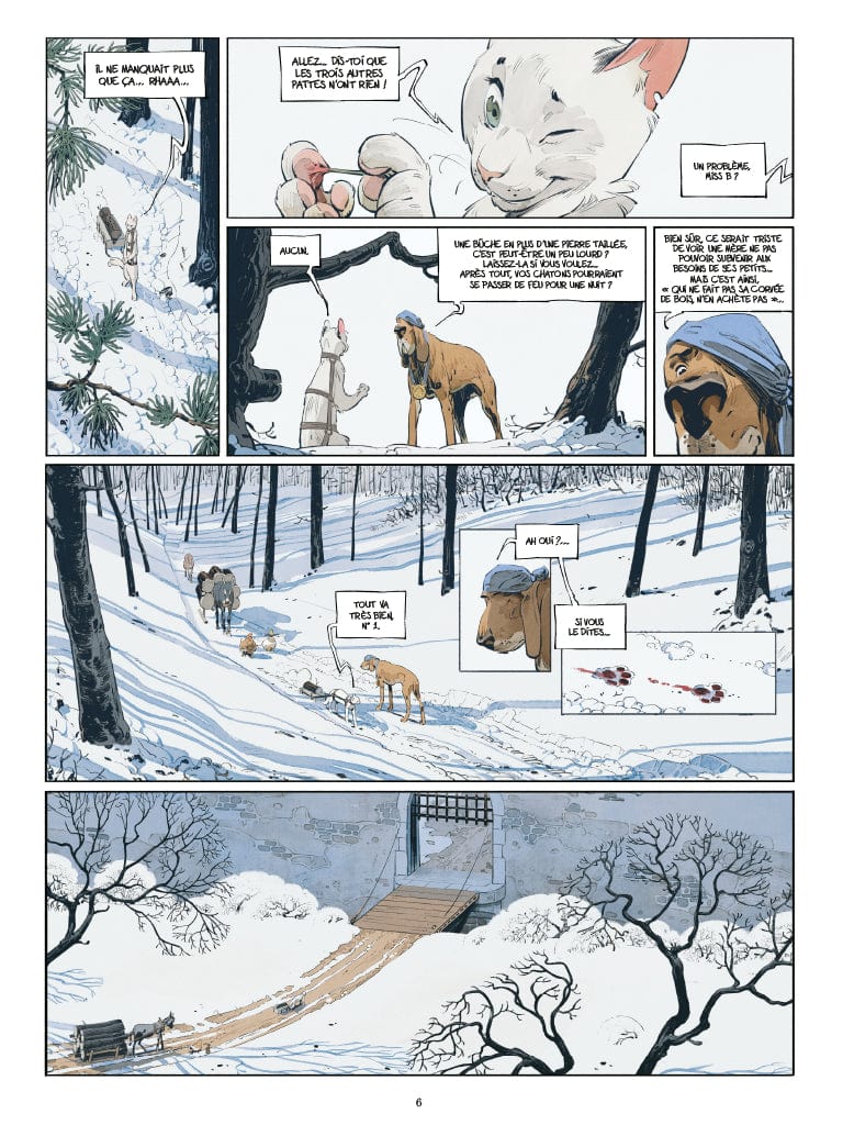Le château des animaux T02 - Les Marguerites de l'hiver