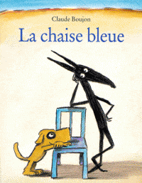 La chaise bleue