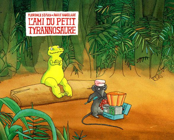 L'ami du petit tyranosaure