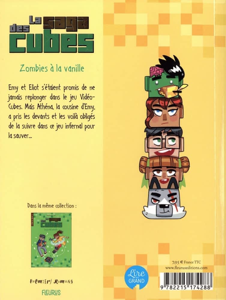 La saga des cubes T02 - Zombies à la vanille