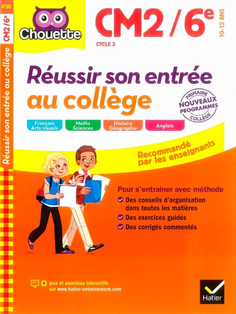 Chouette - Réussir son entrée au collège