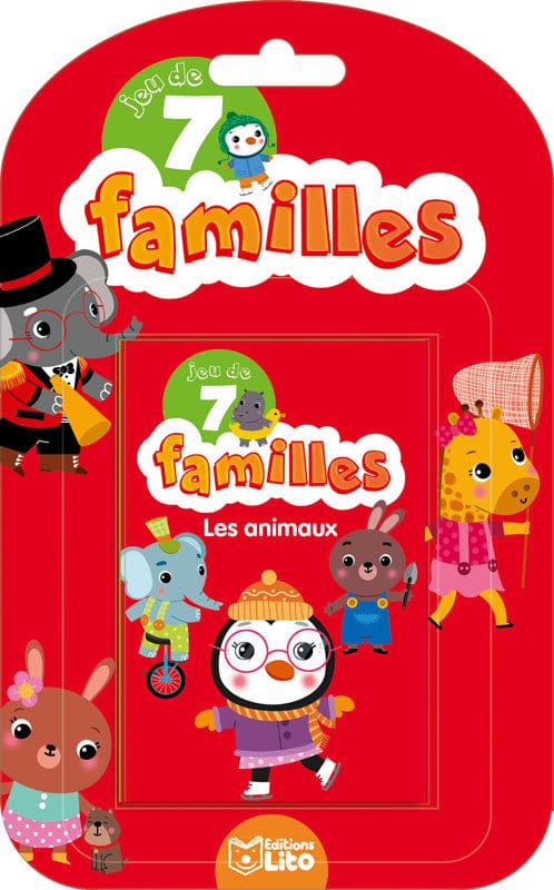 Jeu des 7 familles - Les animaux