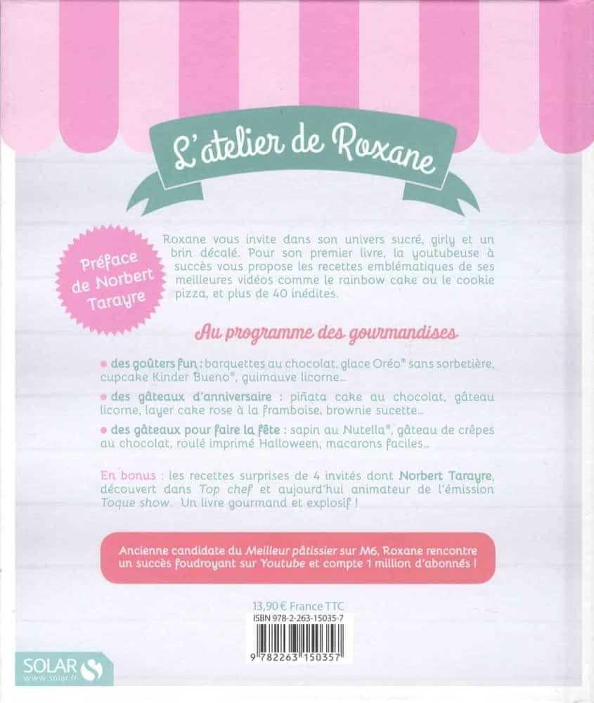 L'atelier de Roxane - Ses meilleures recettes