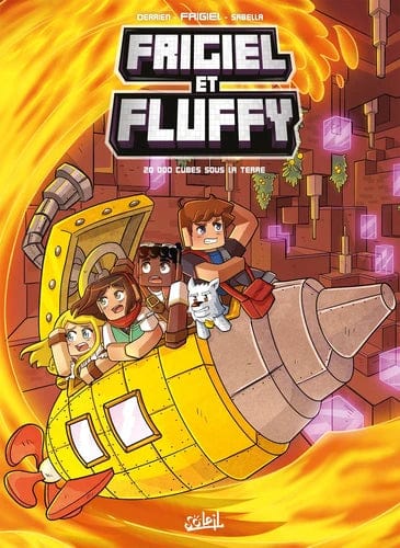 Frigiel et Fluffy T12 - 20 000 cubes sous la Terre (BD)