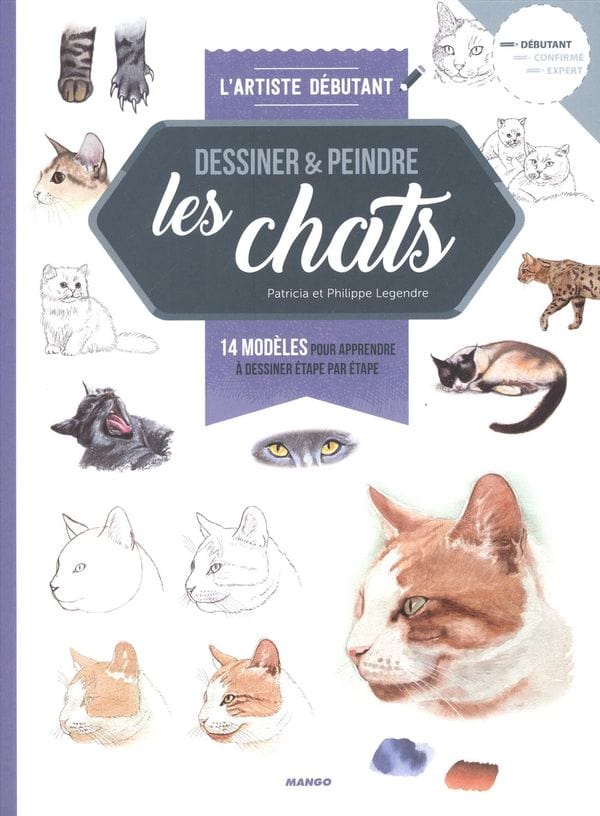 Dessiner & peindre - Les chats