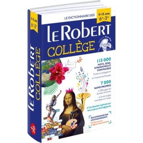 Le Robert collège : 6e-3e (11-15ans)